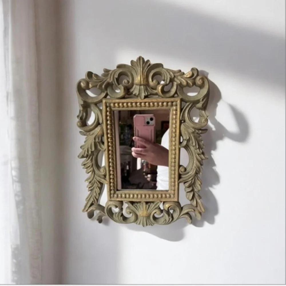 Vintage ornate wall mirror